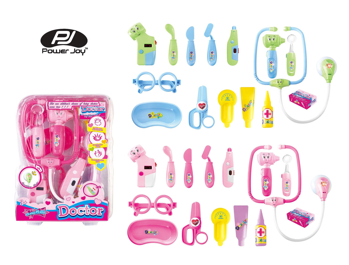 Power Joy GlamGlam Doctor Play Set Battery Operated, Assorted Colours