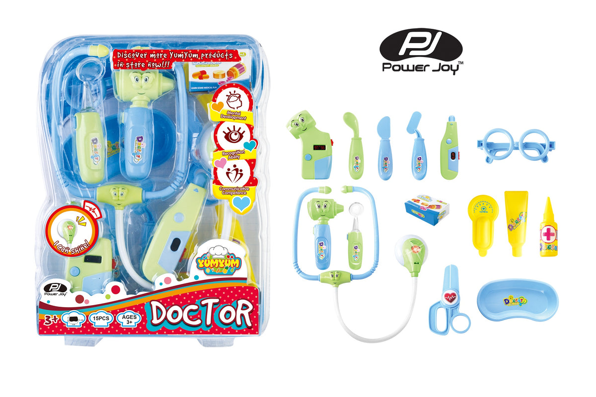 Power Joy GlamGlam Doctor Play Set Battery Operated, Assorted Colours