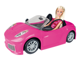 Power Joy Leila Dream Car 35cm with Doll Stylish Fashion Doll & Toy Car Playset