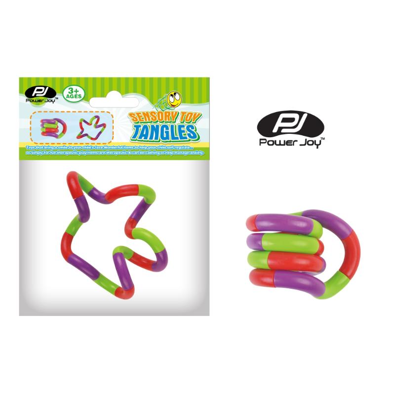 Multicolor Tangle Sensory Fidget Toy 36cm for Stress Relief & Focus