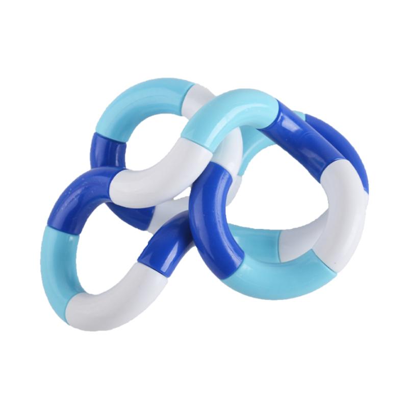 Multicolor Tangle Sensory Fidget Toy 36cm for Stress Relief & Focus