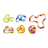 Multicolor Tangle Sensory Fidget Toy 36cm for Stress Relief & Focus