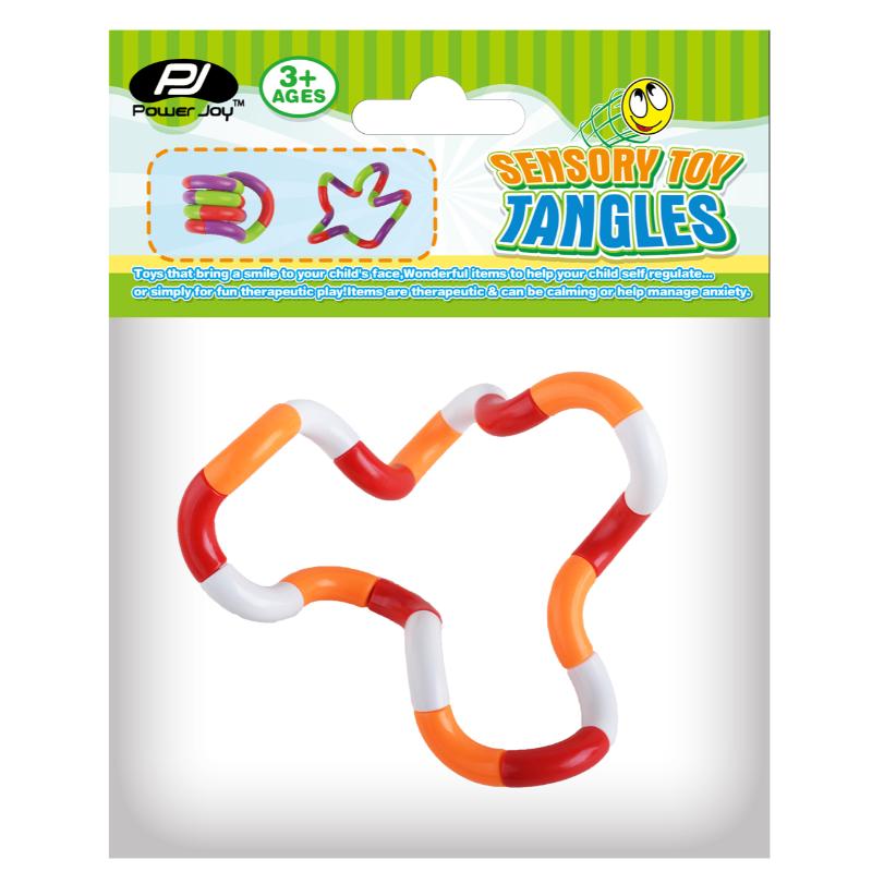 Multicolor Tangle Sensory Fidget Toy 36cm for Stress Relief & Focus
