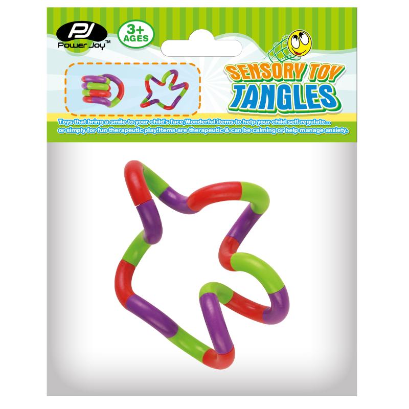 Multicolor Tangle Sensory Fidget Toy 36cm for Stress Relief & Focus