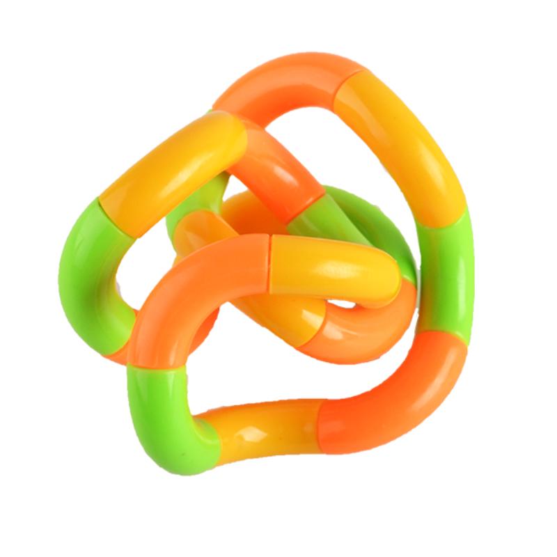 Multicolor Tangle Sensory Fidget Toy 36cm for Stress Relief & Focus