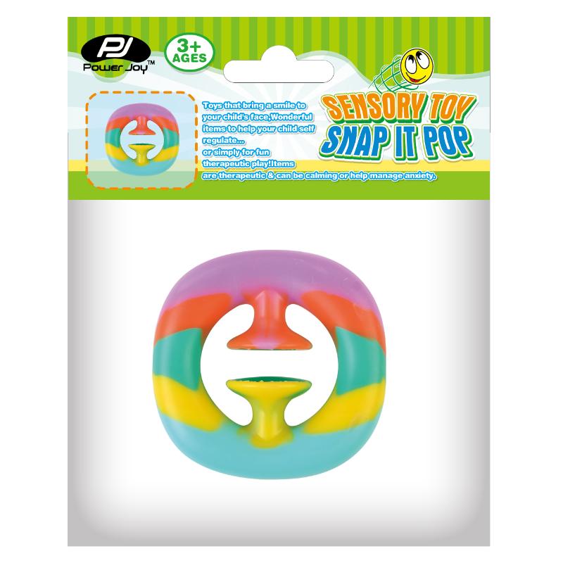 Snap It Pop Sensory Fidget Toy for Stress Relief, Focus & Hand Exercise