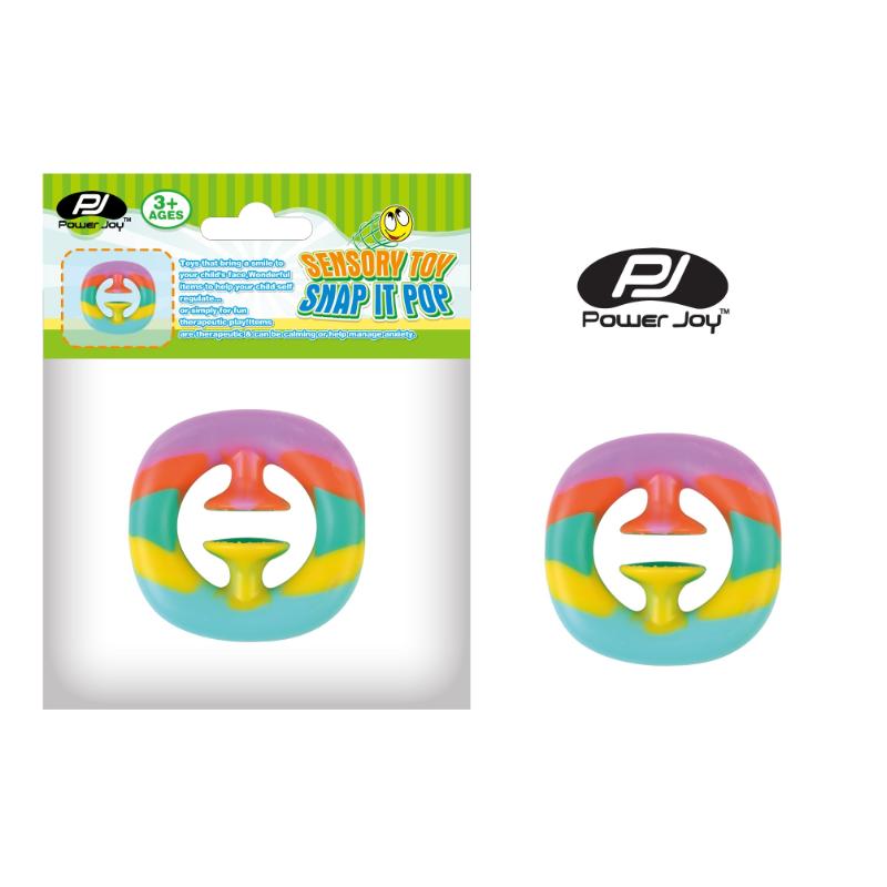 Snap It Pop Sensory Fidget Toy for Stress Relief, Focus & Hand Exercise
