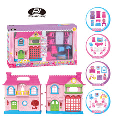 Power Joy Playhome Happy Family Playset for Kids Assortment