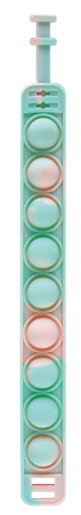 Pop It Fidget Bracelet Set Colorful Sensory Wrist Toys for Kids