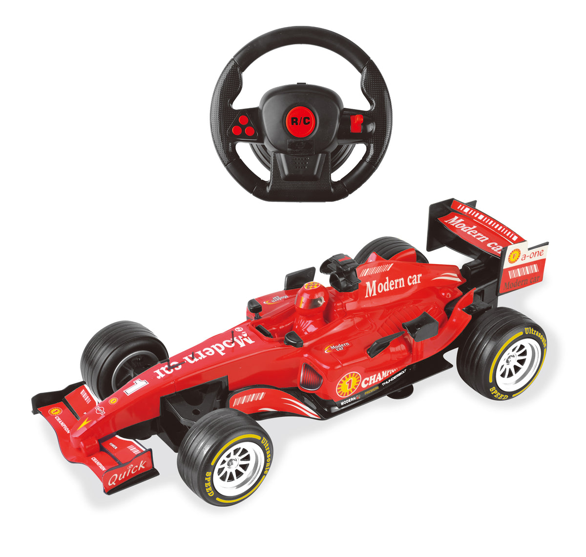 Power Joy RC Racing Flag 1:12 Assortment Battery Operated High-Speed Racing Toy for Kids - Sold per piece
