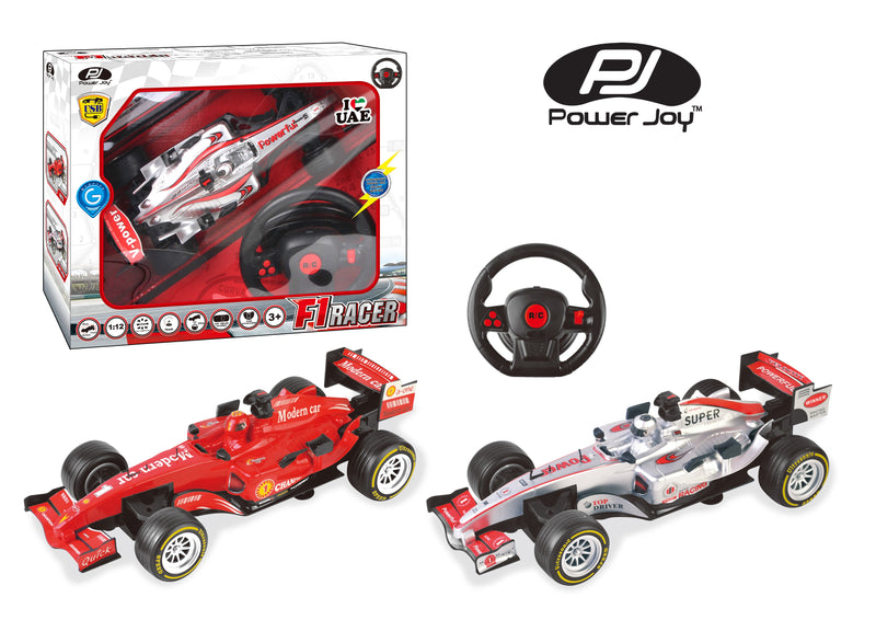 Power Joy RC Racing Flag 1:12 Assortment Battery Operated High-Speed Racing Toy for Kids - Sold per piece