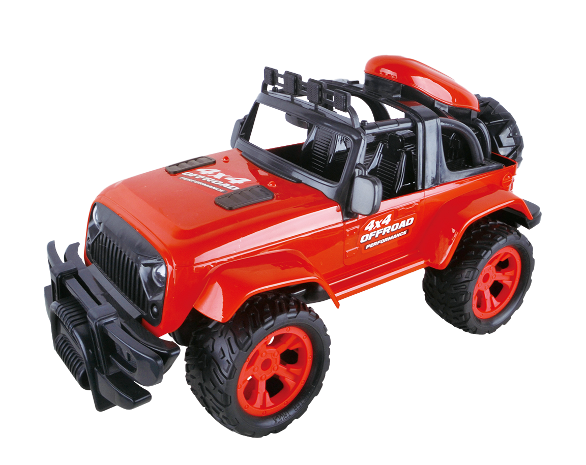 Kidzpro 1:10 RC Monster Truck with Lights - Assorted Colors, Random Selection