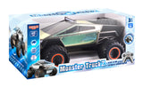 Demoz RC Monster Truckz 2.4GHz Metal Body Cybertruck with Lights & Music