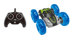 Demoz RC Cyclone Blitz 2.4GHz Battery Operated Stunt Car with LED Lights - Sold per piece (Selection is random and subject to availability)