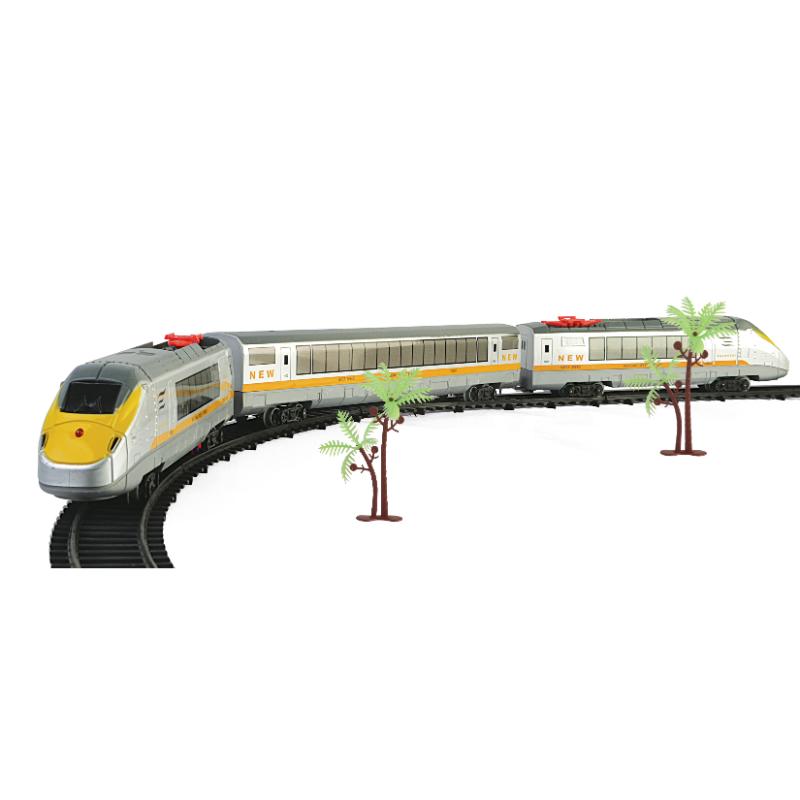 Power Joy Vroom Vroom Star Metro Train Set Battery Operated Train with Lights