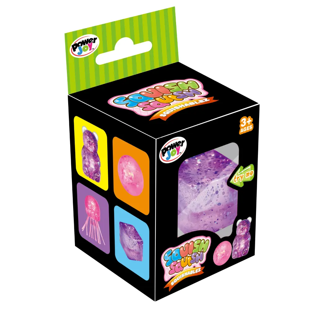 Squish Squishablez Ultra Slow Rise TPR Sensory Squishy Toys for Kids, Stress Relief & Fidget Play Assortment