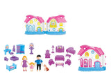 Power Joy Playhome My Happy Family Playset Battery Operated