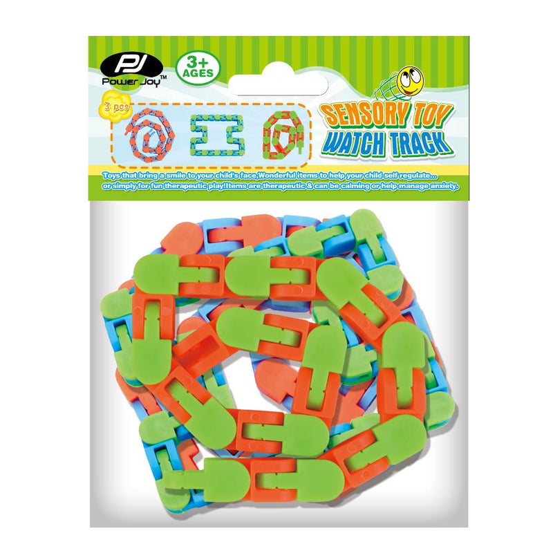 Kids Multicolor Tangle Toy 36cm - Flexible Sensory Fidget Toy, Assorted Colours
