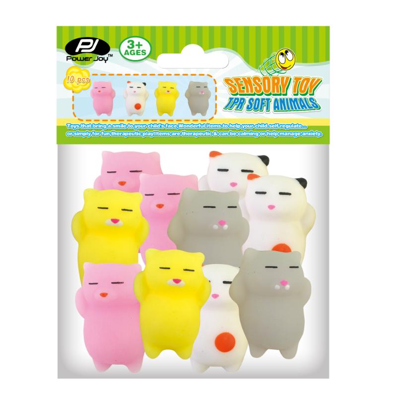 Power Joy Animal Sensory Fidget Toys for Kids - 10 Pieces