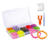 Power Joy GlamGlam DIY Rubber Band Craft Kit for Kids - Creative Bracelet Making Set