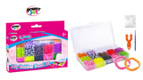 Power Joy GlamGlam DIY Rubber Band Craft Kit for Kids - Creative Bracelet Making Set