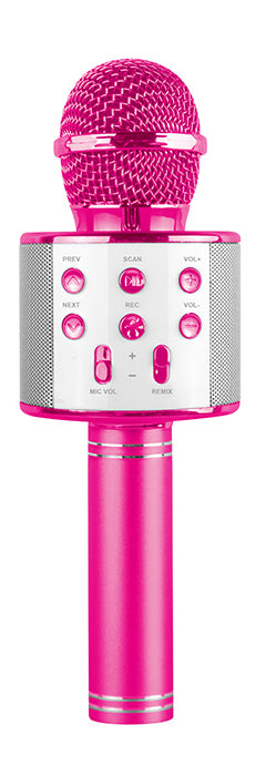 Power Joy Music Karaoke Microphone Battery Operated Assorted Colors - Random Selection