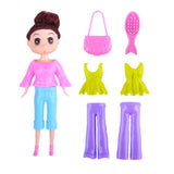 Kidzpro Snap-On Fashion Doll Playset  7-Piece Set