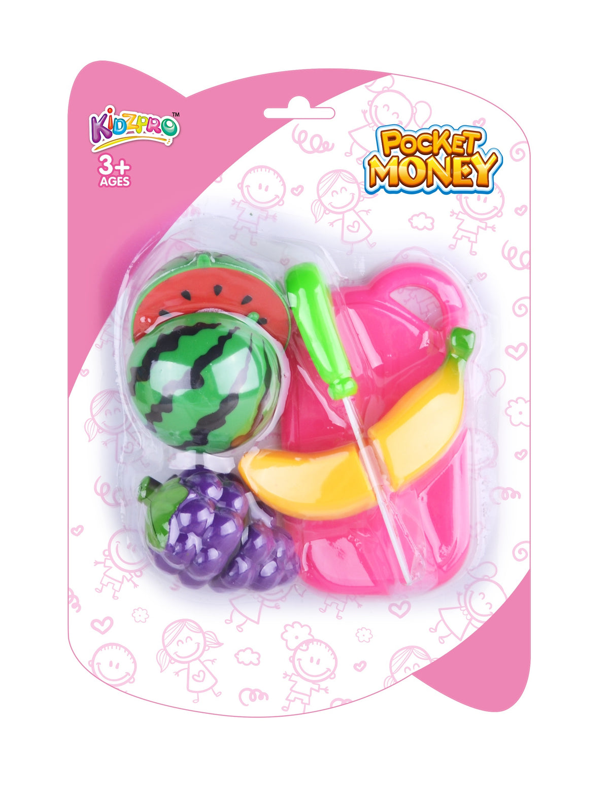 Kidzpro Fruit & Vegetable Pretend Play Set Assorted