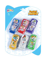 Kidzpro Pull-Back Racing Cars for Kids  6-Piece Vehicle Set