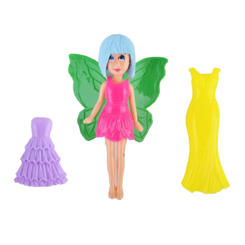 Kidzpro Mini Princess Doll 3.5-Inch Assorted Mini Fashion Dolls for Kids, One Piece Sold at Random