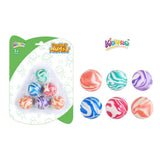 Kidzpro Colourful Bouncing Balls 6 Pieces, Multicolour Rubber Bouncy Ball Set for Kids, Ages 3+