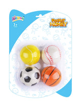 Kidzpro PU Soft Sports Ball Set for Kids 4 Pieces