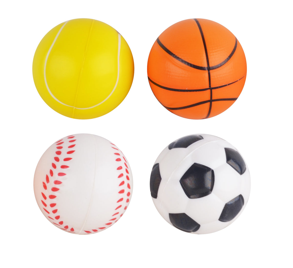 Kidzpro PU Soft Sports Ball Set for Kids 4 Pieces