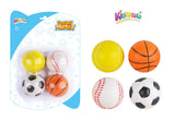 Kidzpro PU Soft Sports Ball Set for Kids 4 Pieces