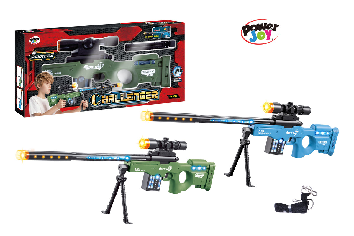 Power Joy Shooterz Challenger with Light and Sound Battery Operated Assortment
