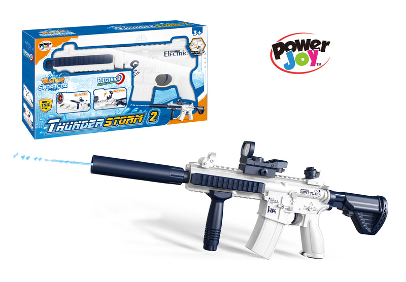 Power Joy Thunderstorm 2 Electric Water Gun for Kids - Outdoor Water Blaster