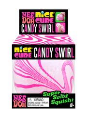 Needoh Candy Swirl Nice Cube Squishy Fidget Stress Toy