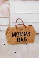 Childhome Mommy Bag Big Teddy Beige Large Baby Diaper Travel Bag