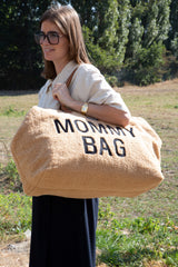 Childhome Mommy Bag Big Teddy Beige Large Baby Diaper Travel Bag