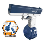 Power Joy Thunderstorm 1 Electric Water Gun - 32 ft Range & Dual Water Tank