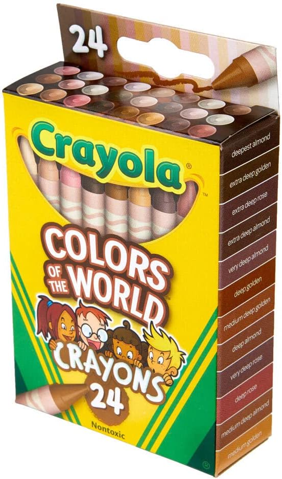 Crayola Colors Of The World Crayons 24-pieces