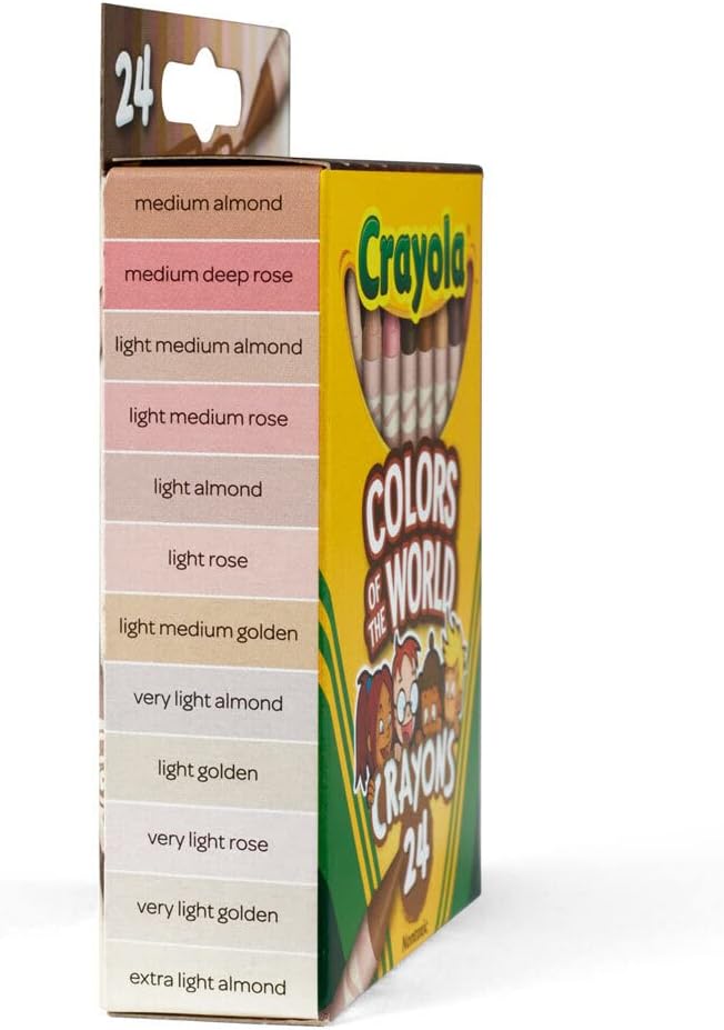 Crayola Colors Of The World Crayons 24 Pcs