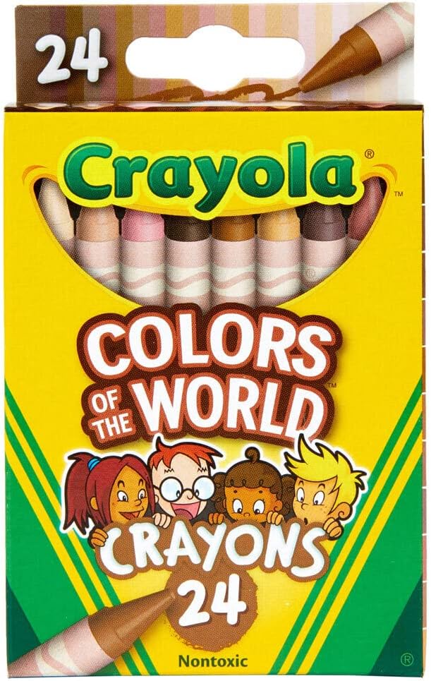 Crayola Colors Of The World Crayons 24 Pcs