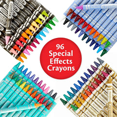 Crayola 96 Ct Special Effects Crayons