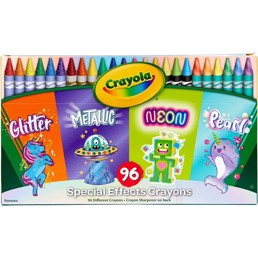 Crayola 96 Ct Special Effects Crayons