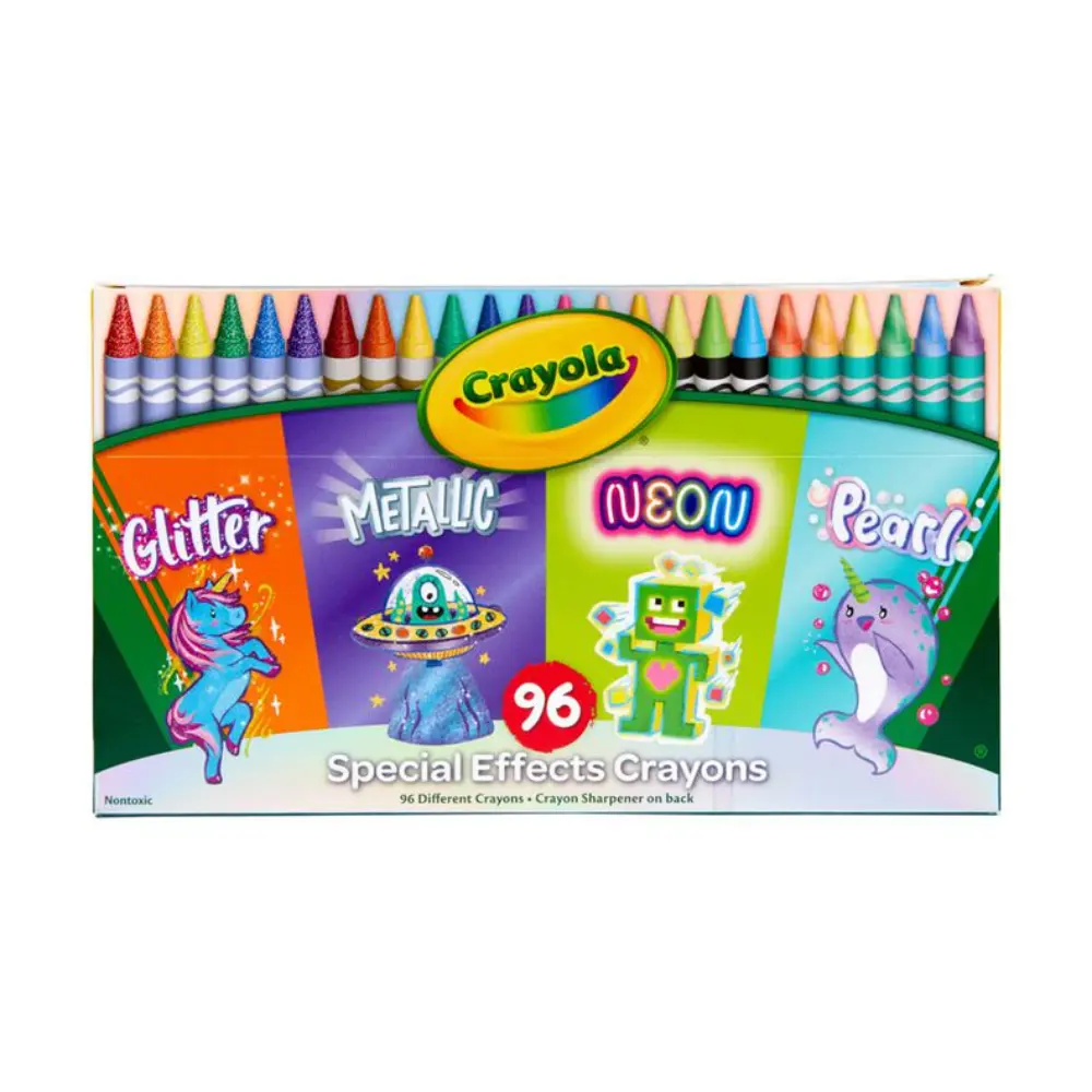 Crayola Crayon W Special Effects 96 Pcs