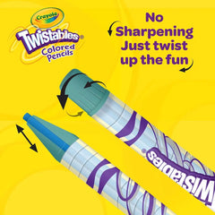 Crayola 12 Ct Twistables Colored Pencils