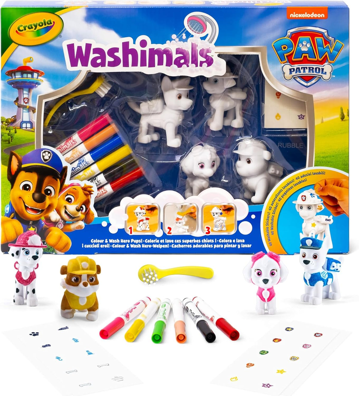 Crayola Washimals Paw Patrol With Stickers