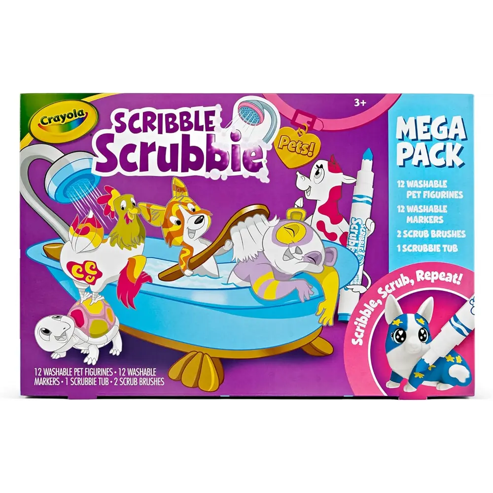 Crayola Scribble Scrubbie Mega Set .