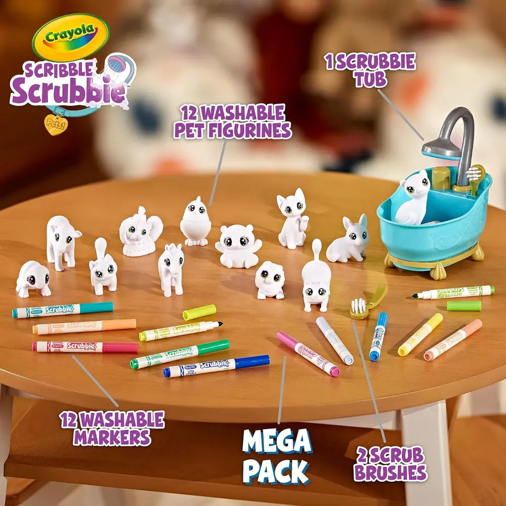 Crayola Scribble Scrubbie Mega Set .